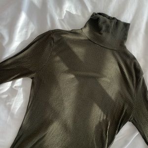 Forest Green Turtleneck
